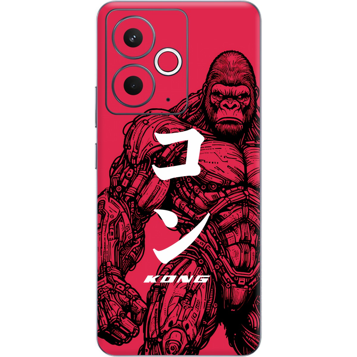 Kong limited edition skin on Realme 14T (5G)