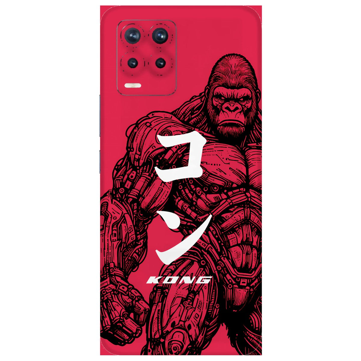 Kong limited edition skin on Realme 8 Pro
