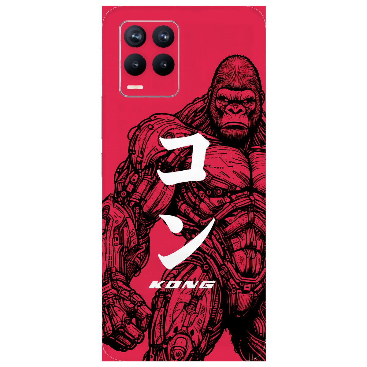 Kong limited edition skin on Realme 8