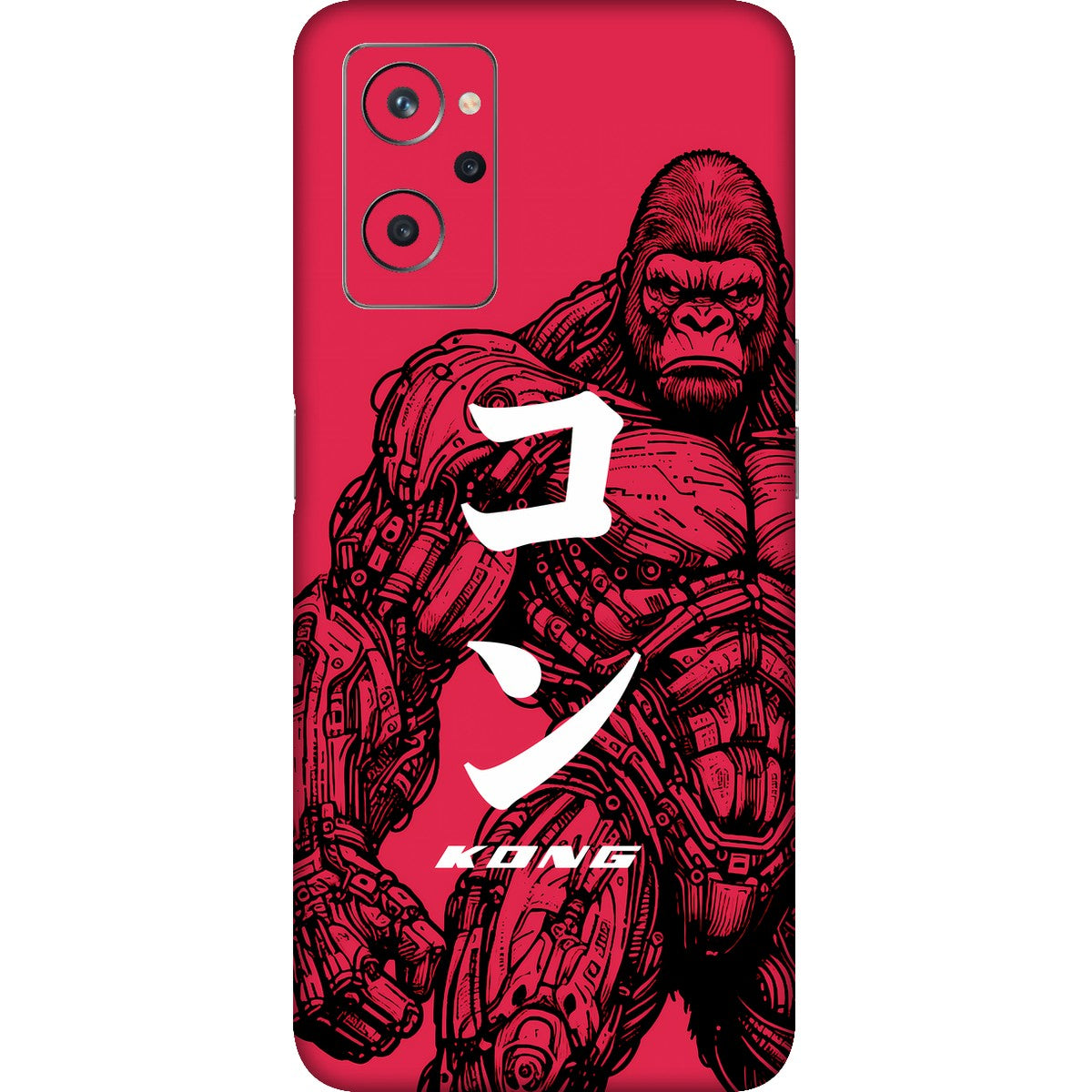 Kong limited edition skin on Realme 9i