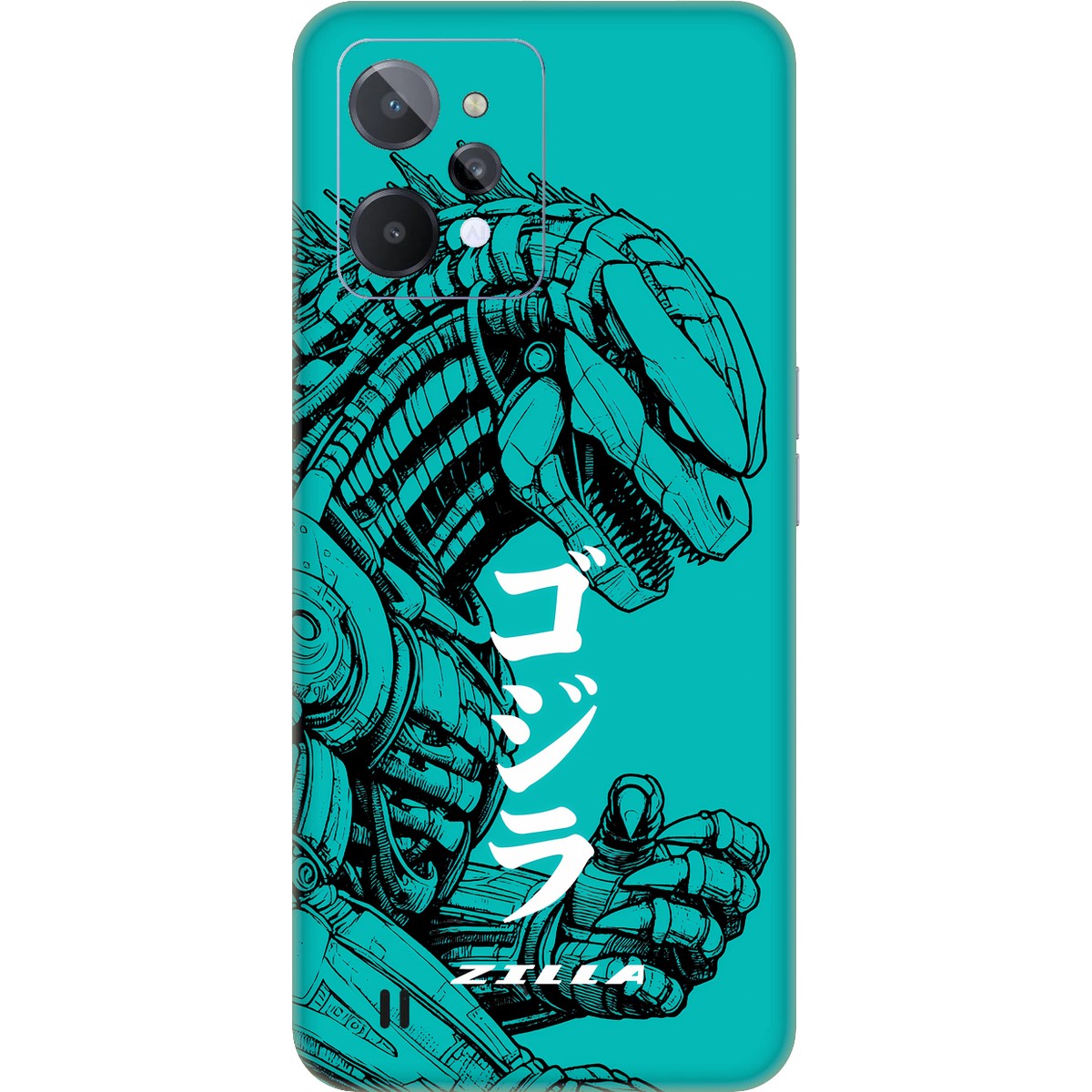 Zilla limited edition skin on Realme C31