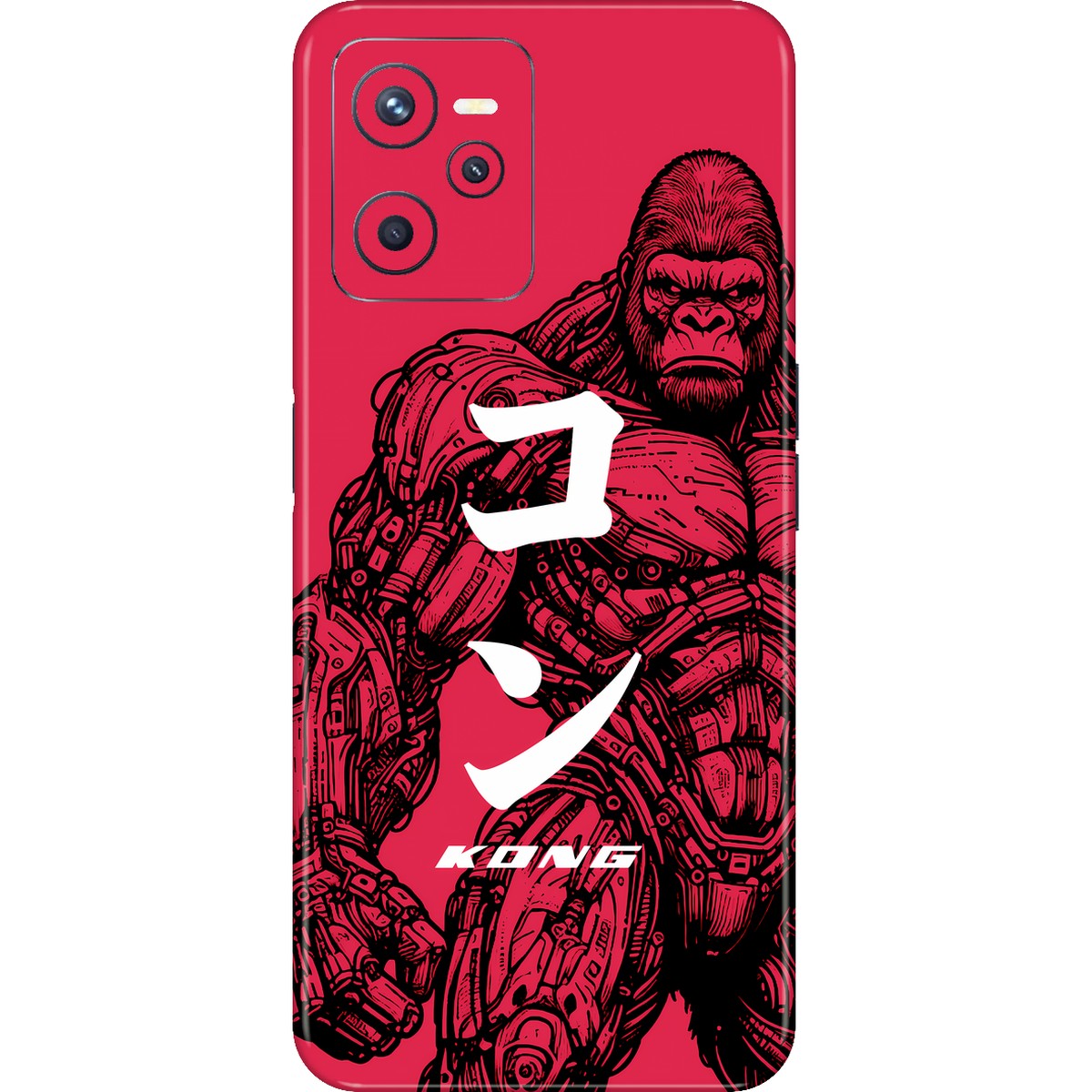Kong limited edition skin on Realme C35