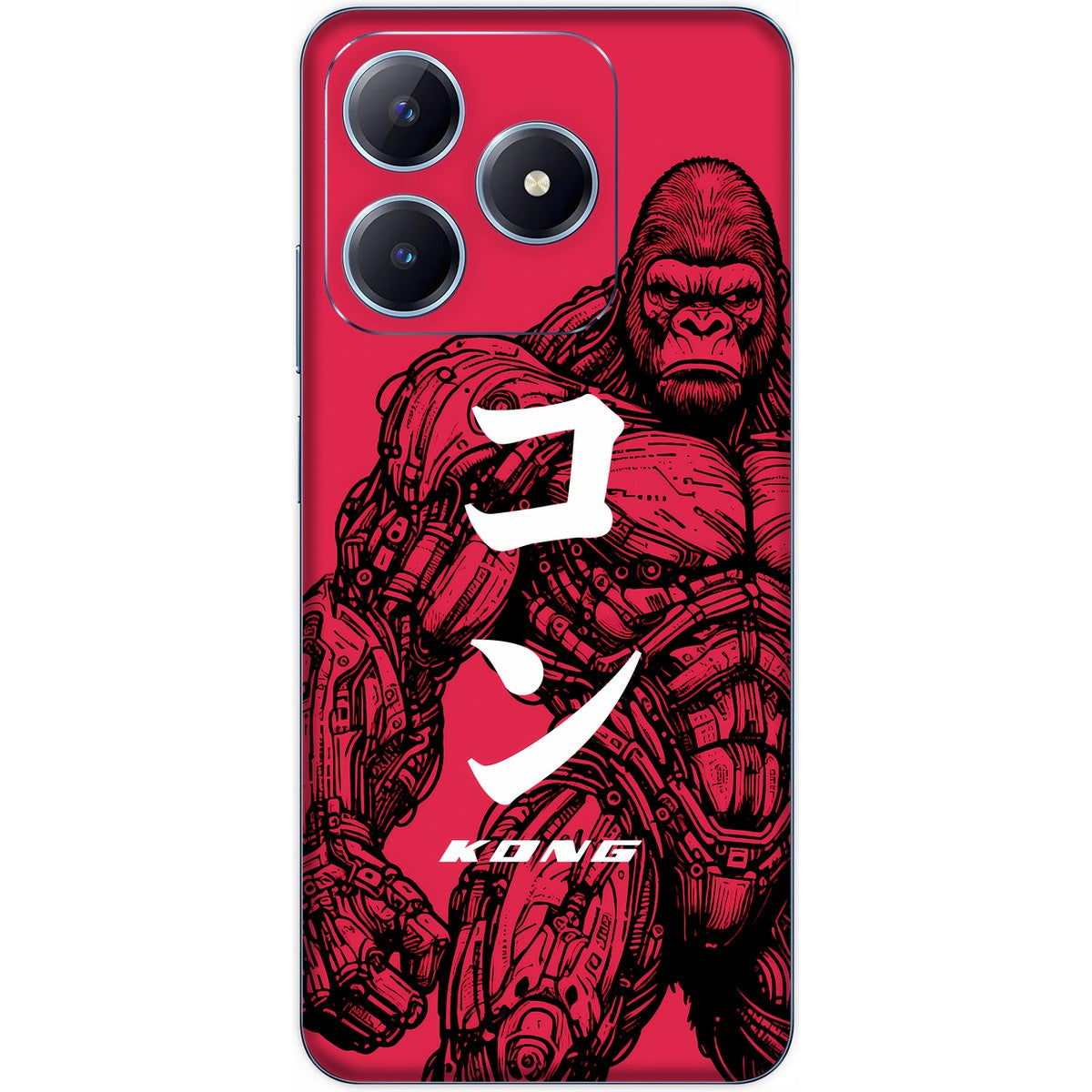Kong limited edition skin on Realme C63