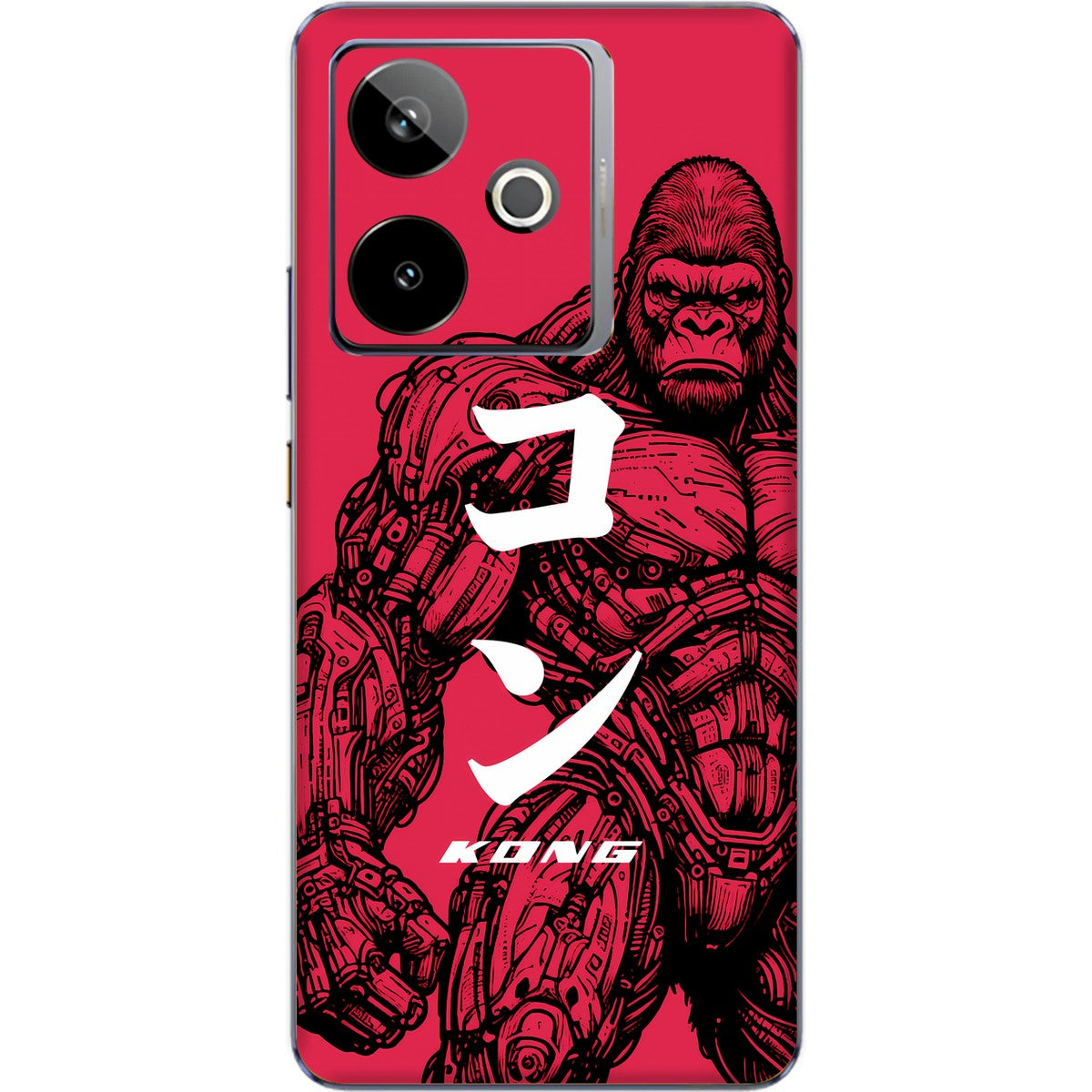 Kong limited edition skin on Realme GT 7T (5G)