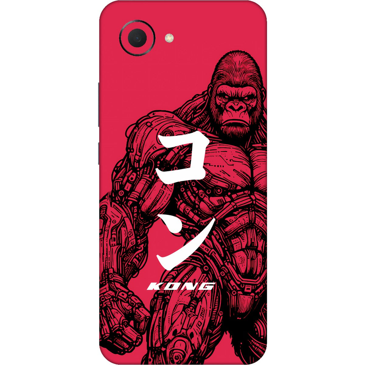Kong limited edition skin on Realme Narzo 50i Prime