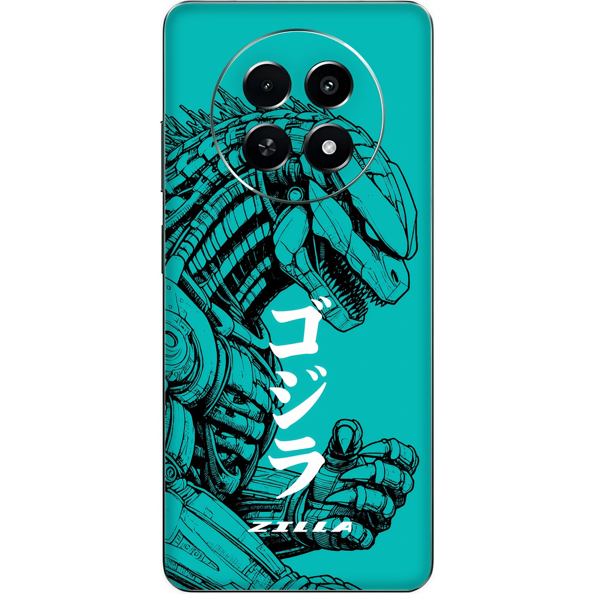 Zilla limited edition skin on Realme Narzo 70x (5G)
