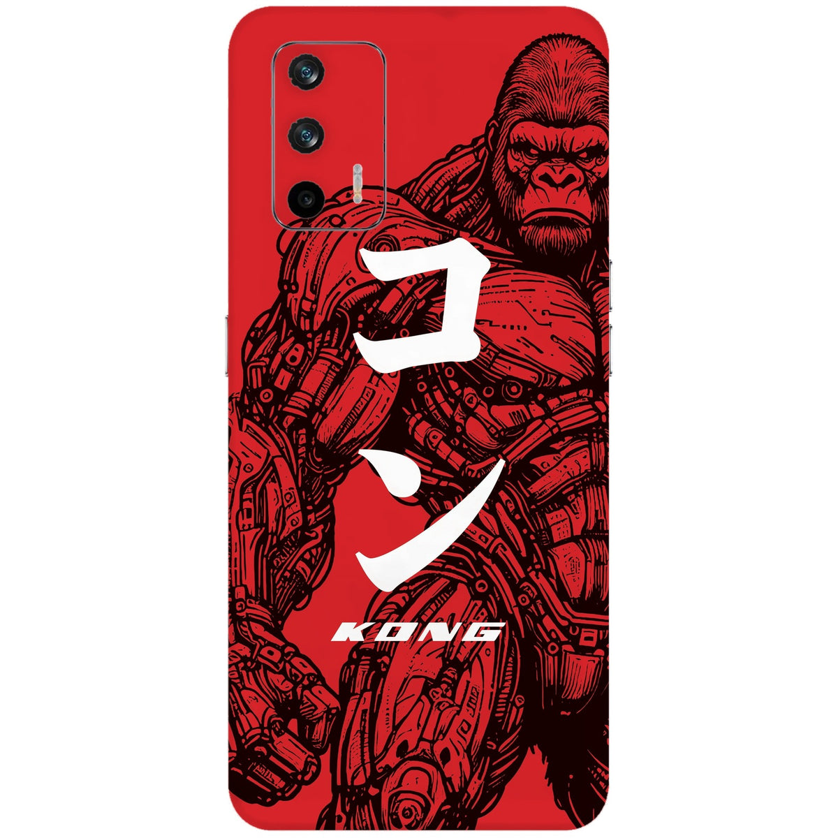 Kong skin on Realme X7 Max (5G) by Decalz - Kongzilla limited edition