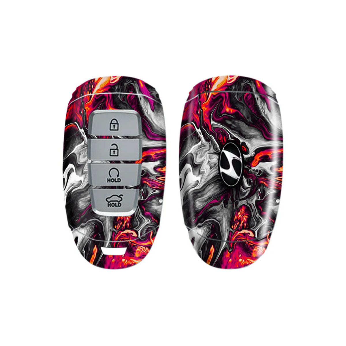 Lava Key Red Hot Lava - Car Key Skins