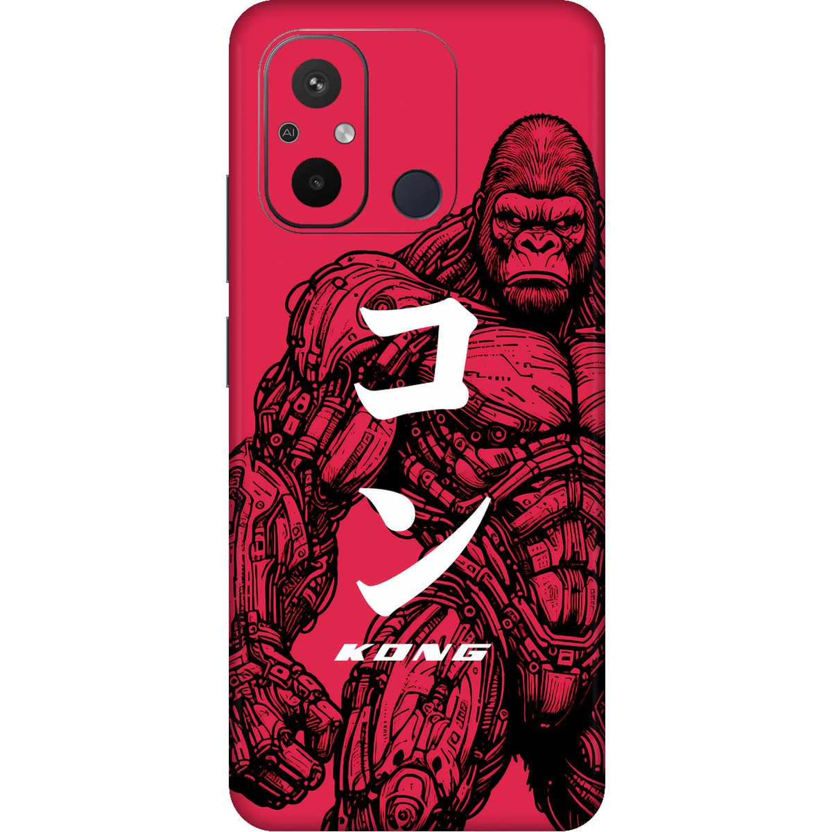Kong limited edition skin on redmi 12c