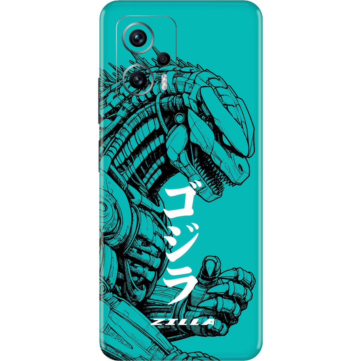 Zilla limited edition skin on redmi k50i 5g