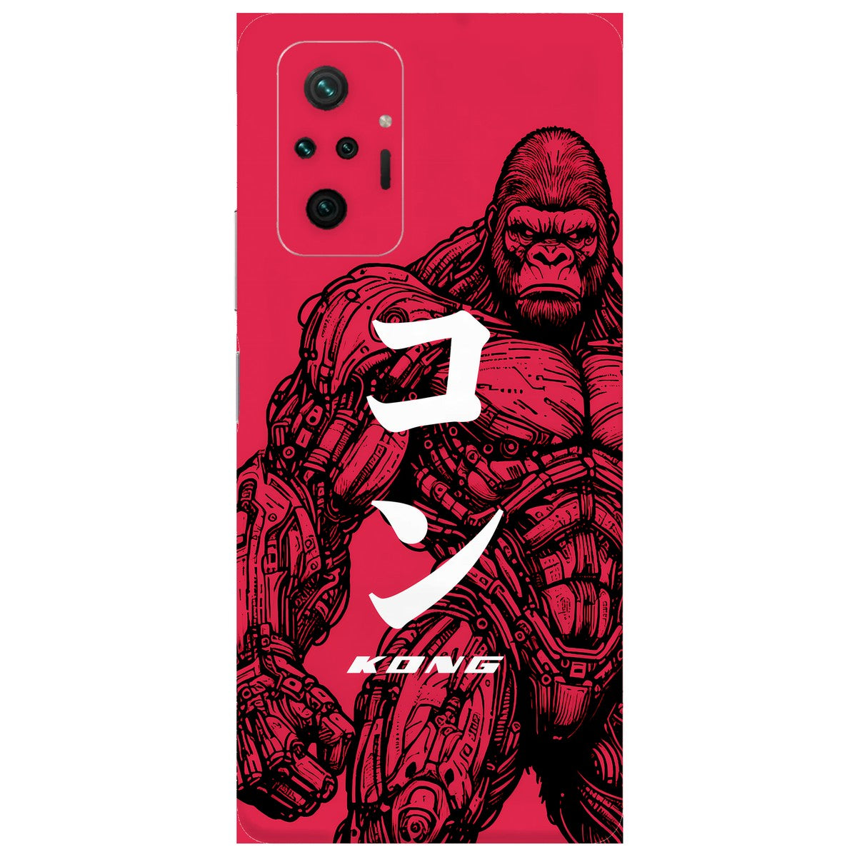 Kong limited edition skin on redmi note 10 pro