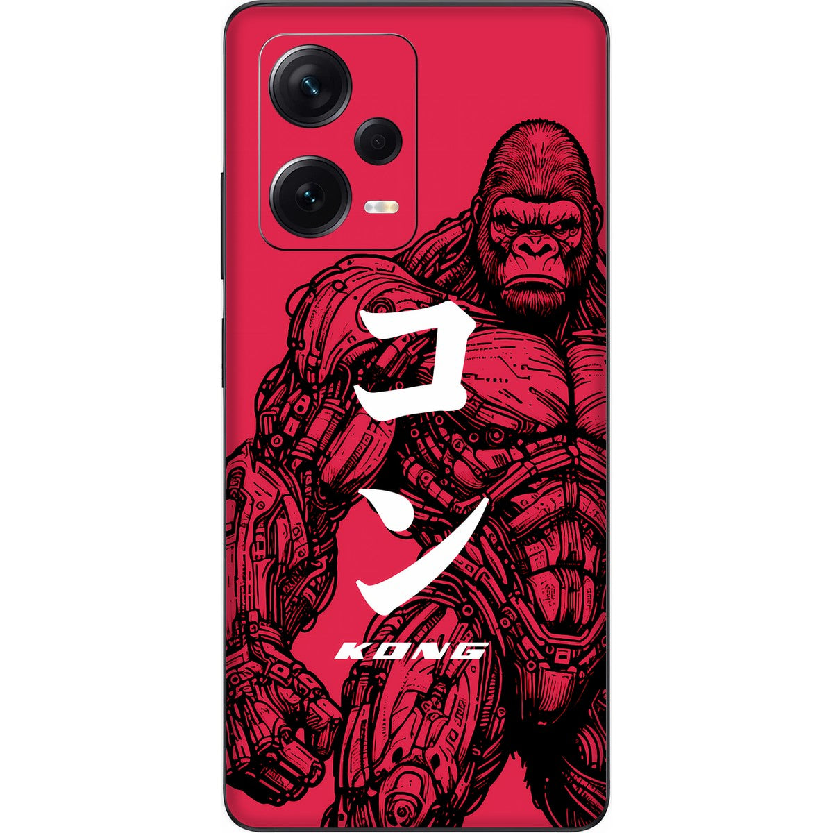 Kong limited edition skin on redmi note 12 pro 5g