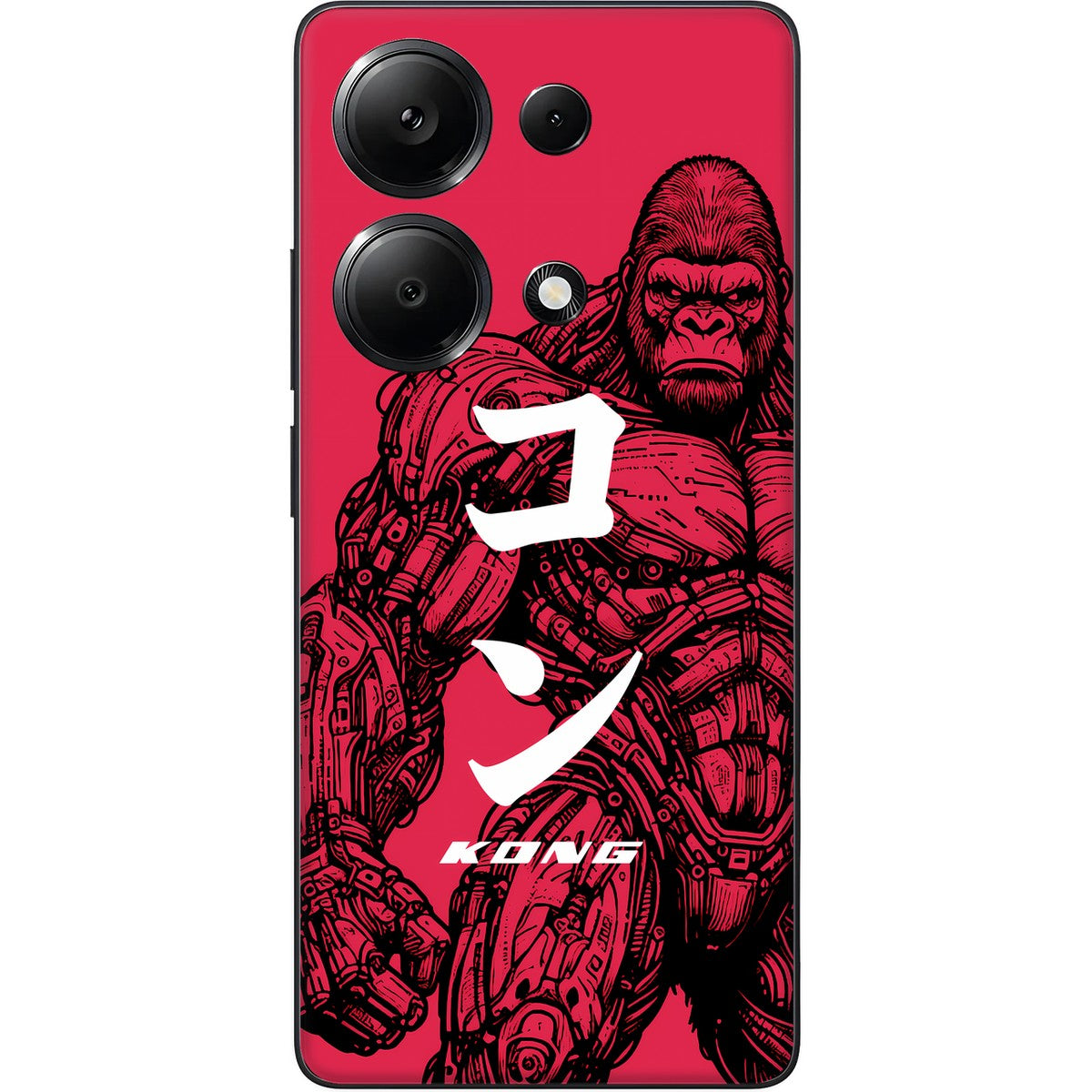 Kong limited edition skin on redmi note 13 pro 5g