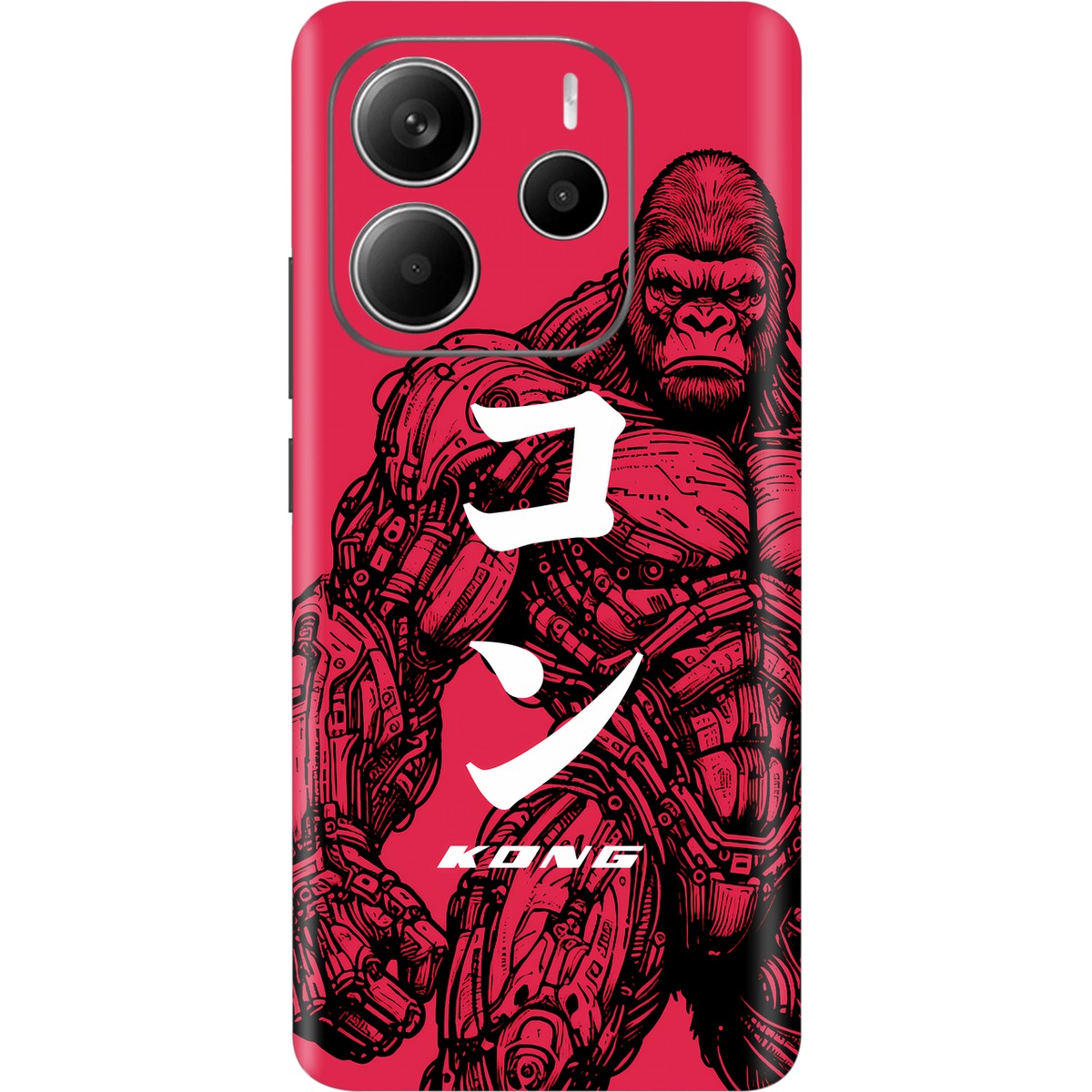 Kong limited edition skin on redmi note 14 5g
