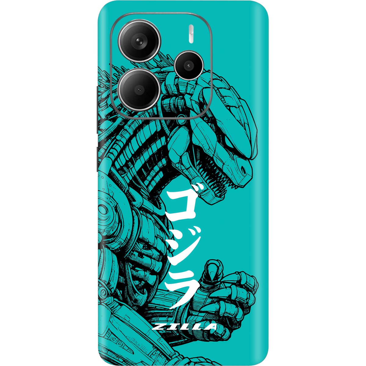 Zilla limited edition skin on redmi note 14 5g