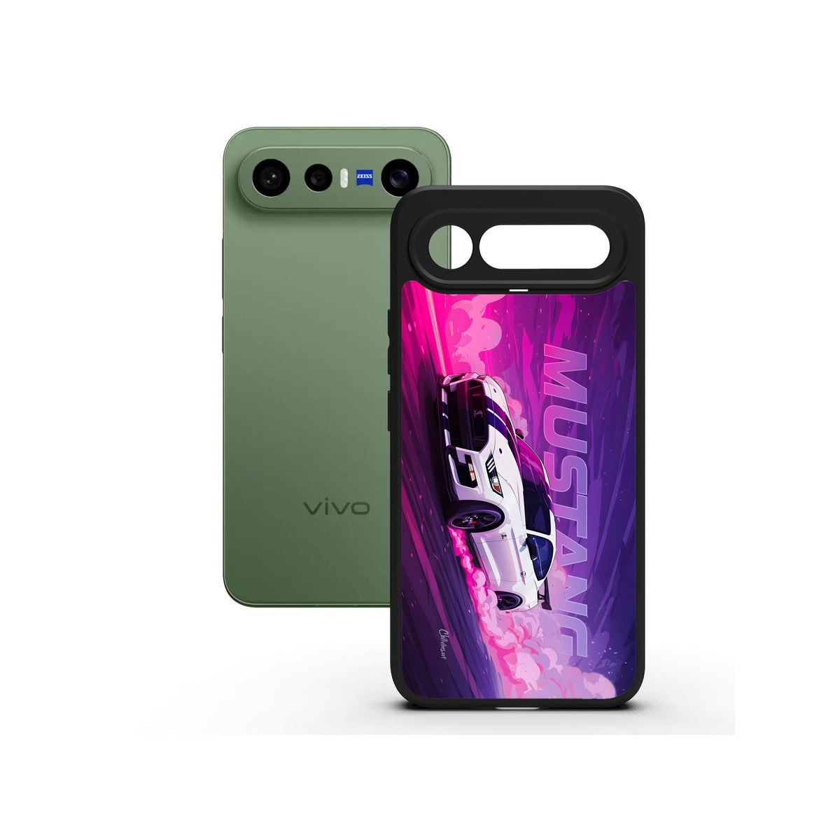 Retro Racer printed Doyers case, alternate view
