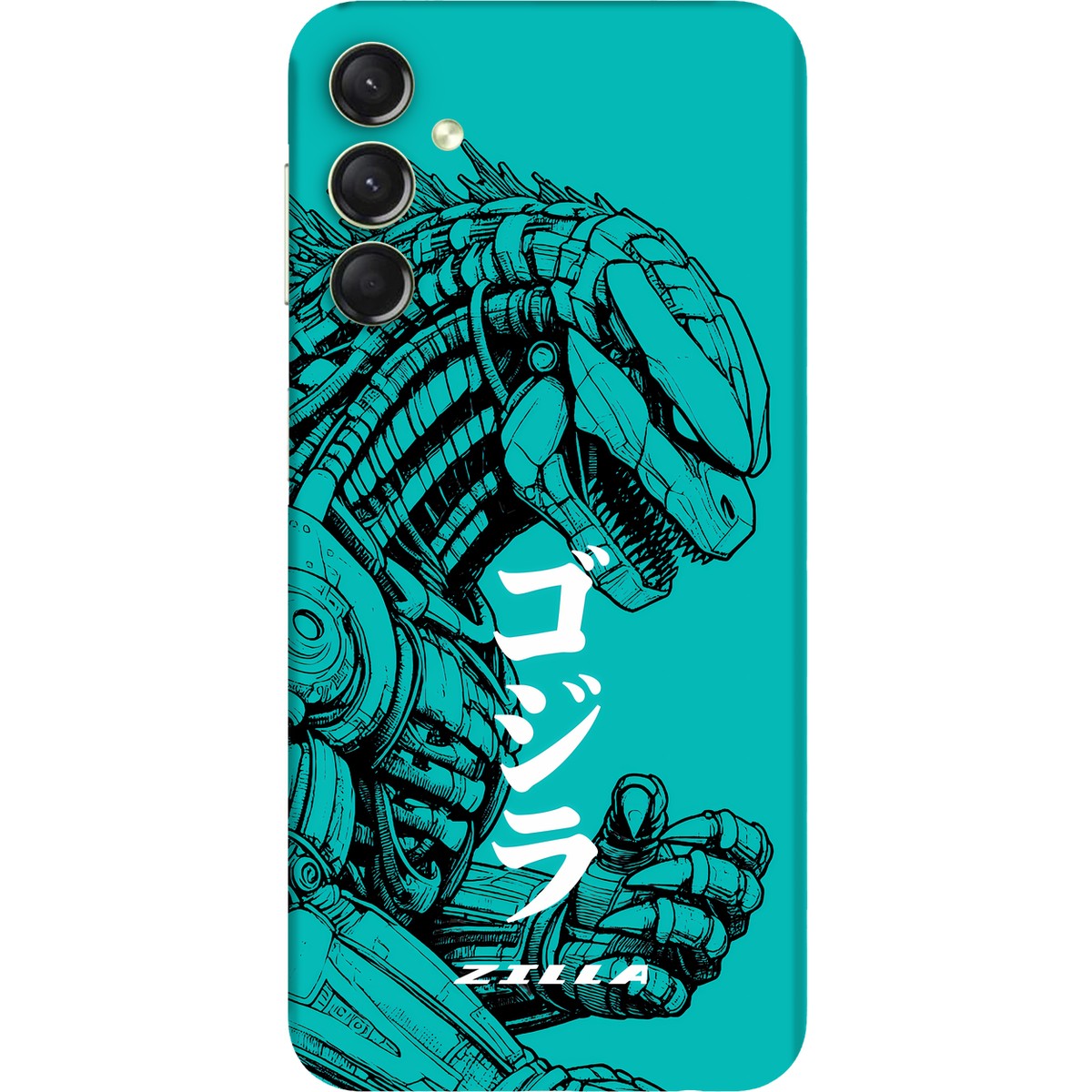 Zilla limited edition skin on samsung galaxy f15