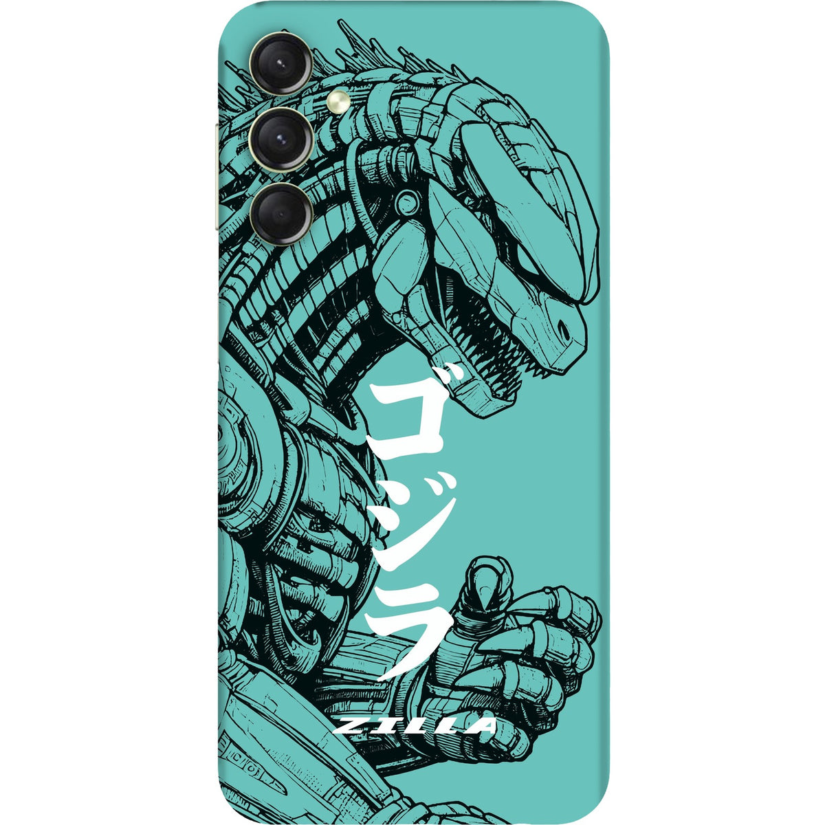 Zilla skin on Samsung Galaxy F15 by Decalz - Kongzilla limited edition