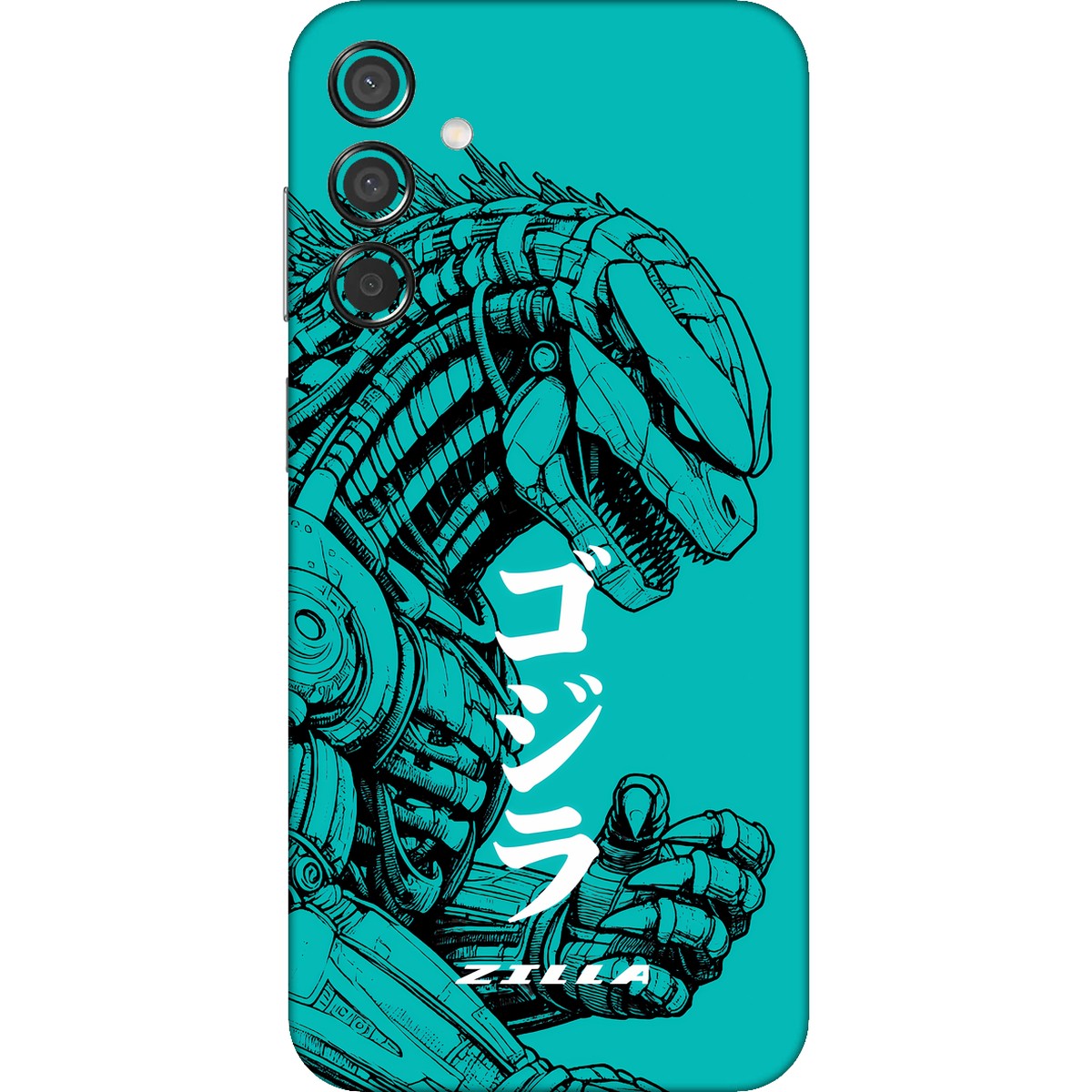 Zilla limited edition skin on samsung galaxy m15 5g