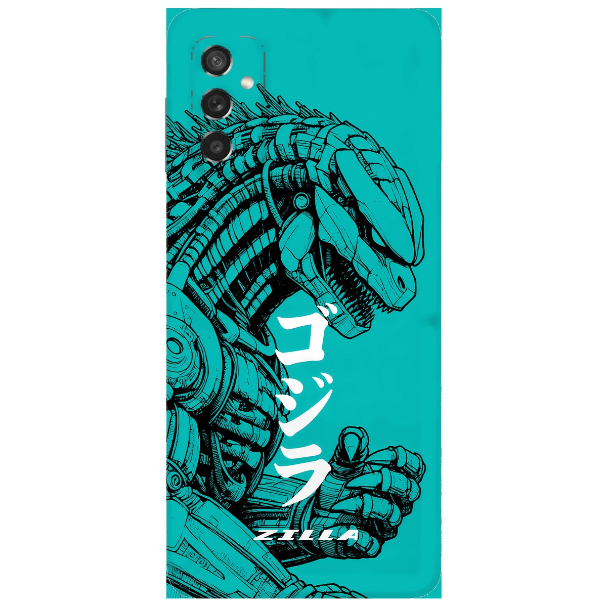 Zilla limited edition skin on samsung galaxy m52 5g