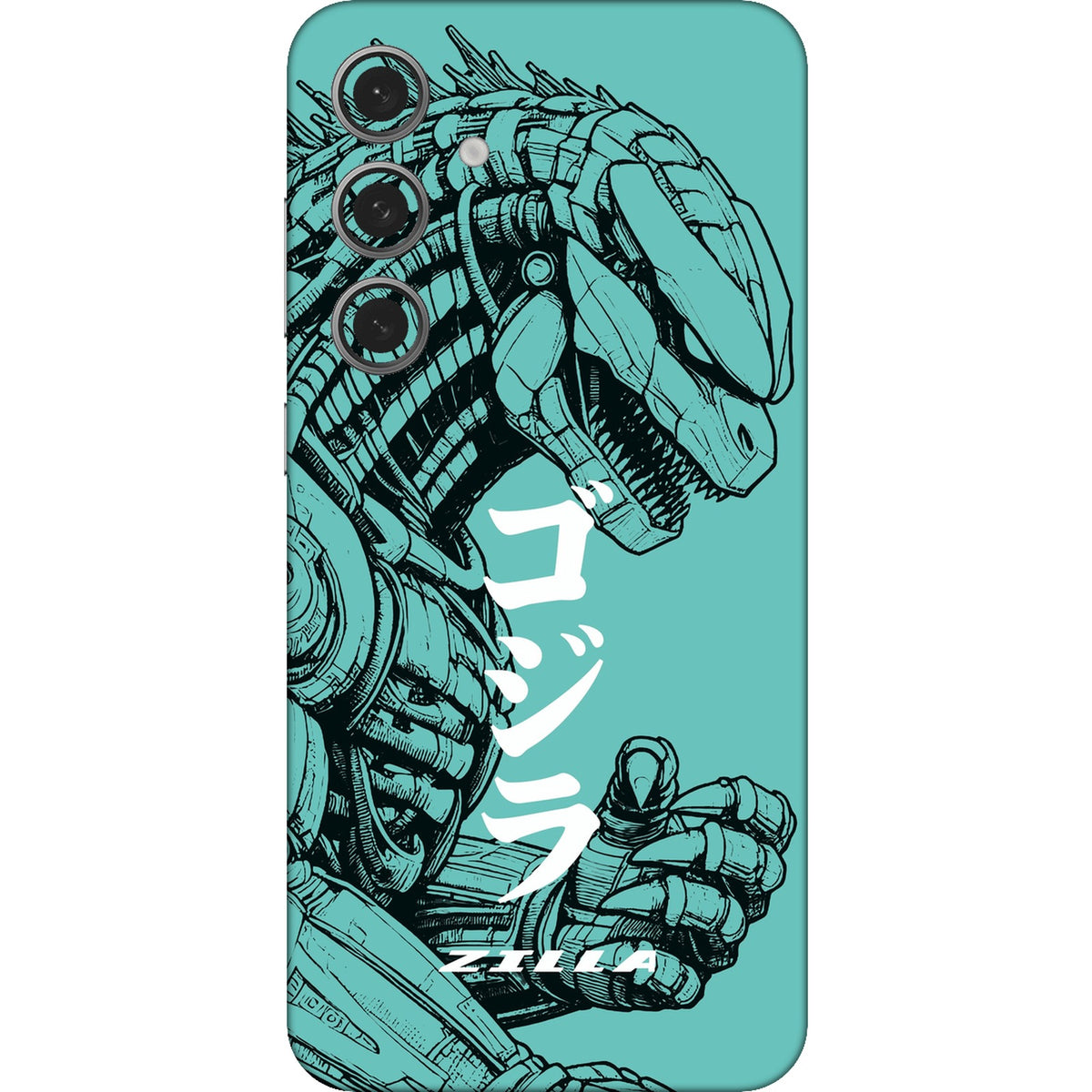 Zilla skin on Samsung Galaxy S24 FE by Decalz - Kongzilla limited edition