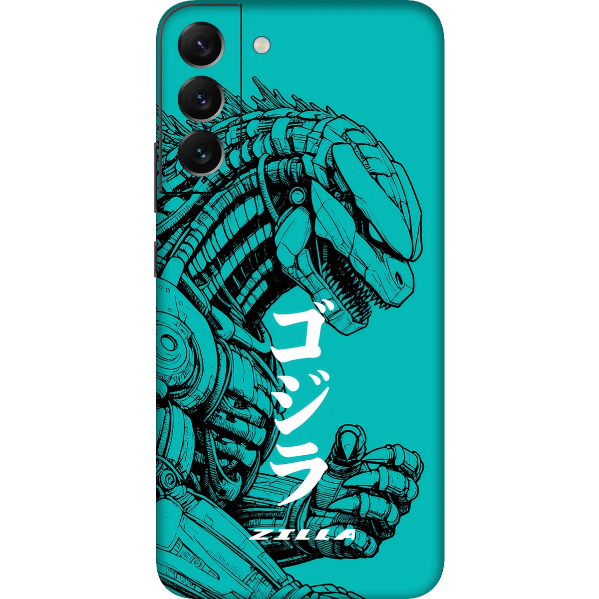 Zilla limited edition skin on samsung s22