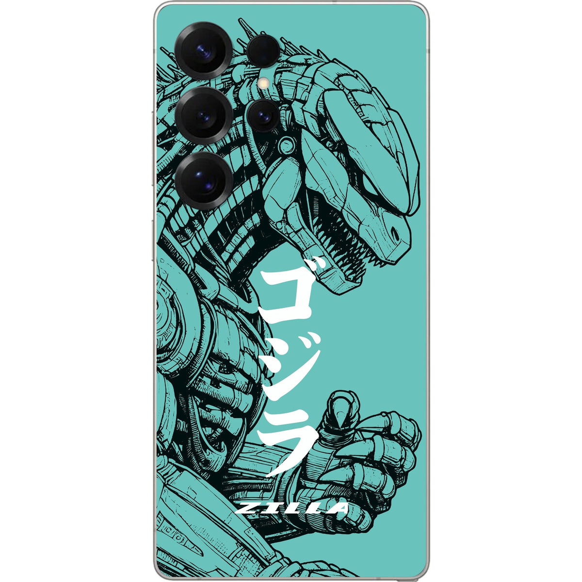 Zilla skin on Samsung S25 Ultra (5G) by Decalz - Kongzilla limited edition