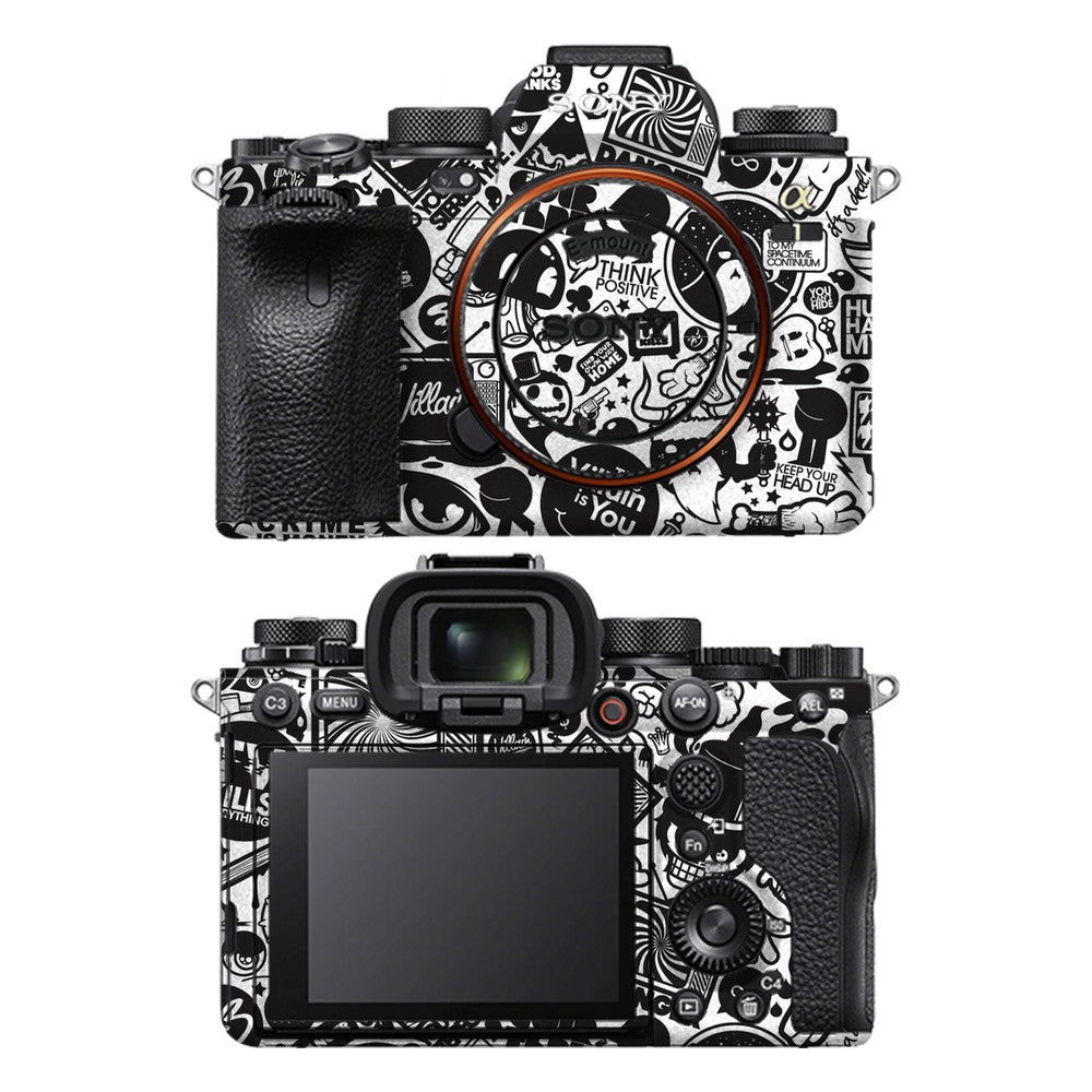 Sony A1 camera skin - All Your Friends are Zombies