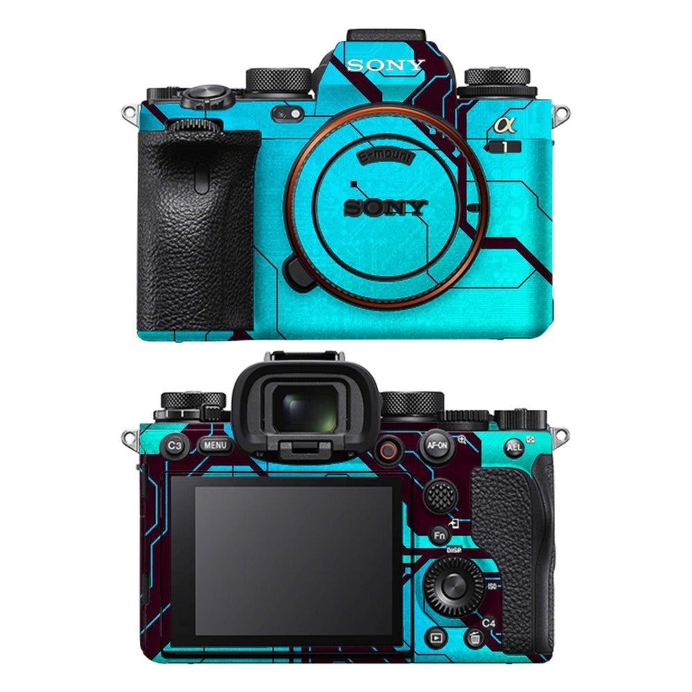 Sony A1 camera skin - Blue Board
