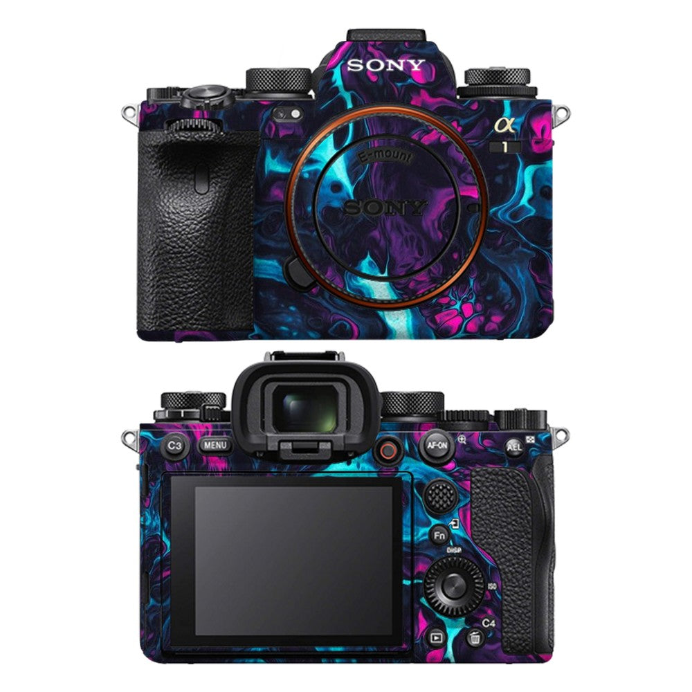 Sony A1 camera skin - Comic Inferno