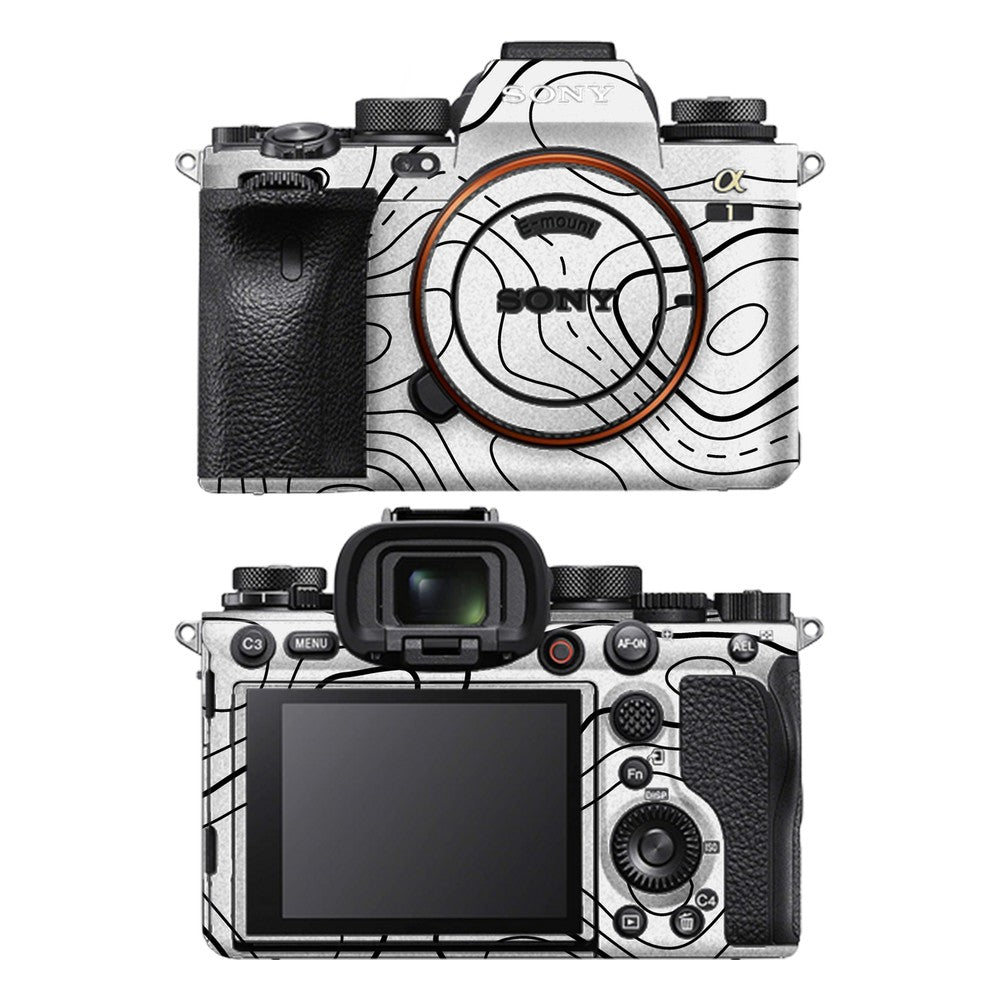 Sony A1 camera skin - Damascus White