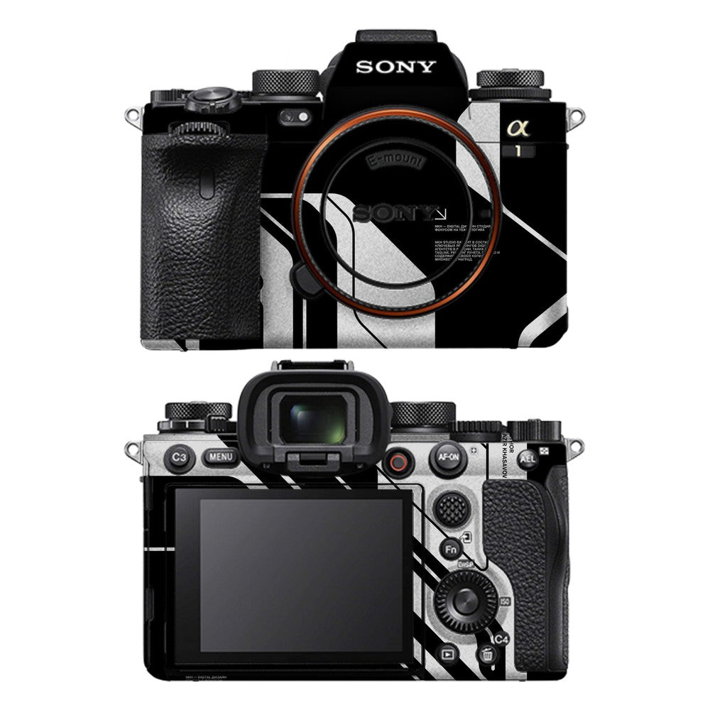 Sony A1 camera skin - Dead Black