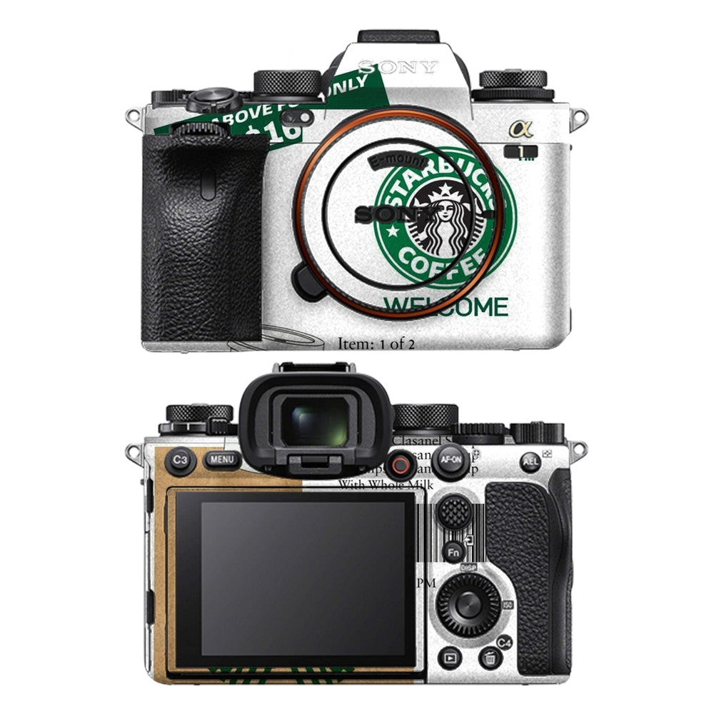 Sony A1 camera skin - Espresso
