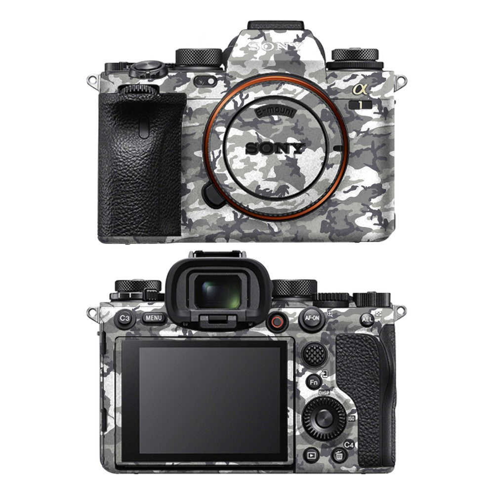 Sony A1 camera skin - Ghost Camo
