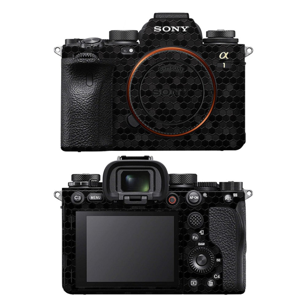 Sony A1 camera skin - Honeycomb Black