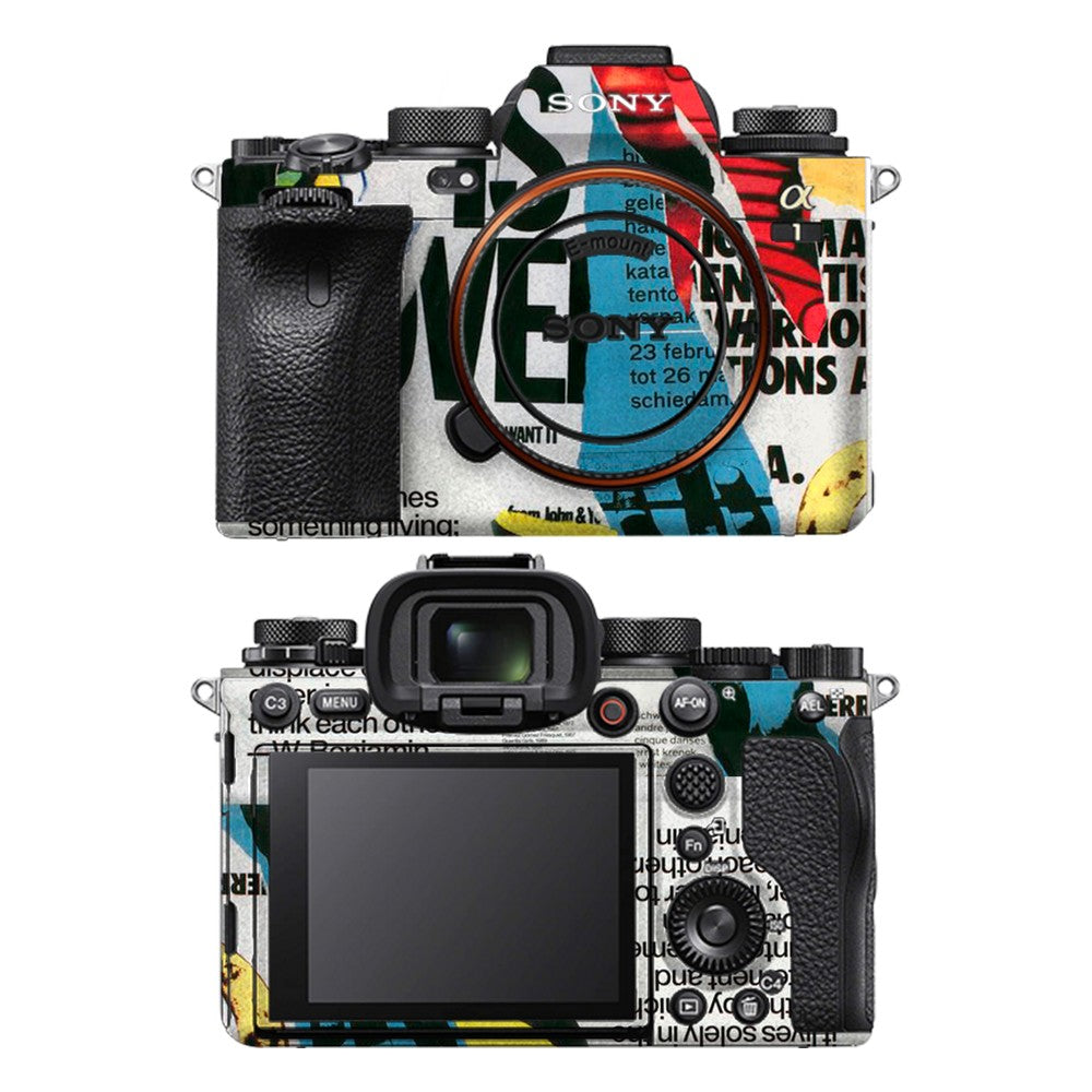 Sony A1 camera skin - TarredWord