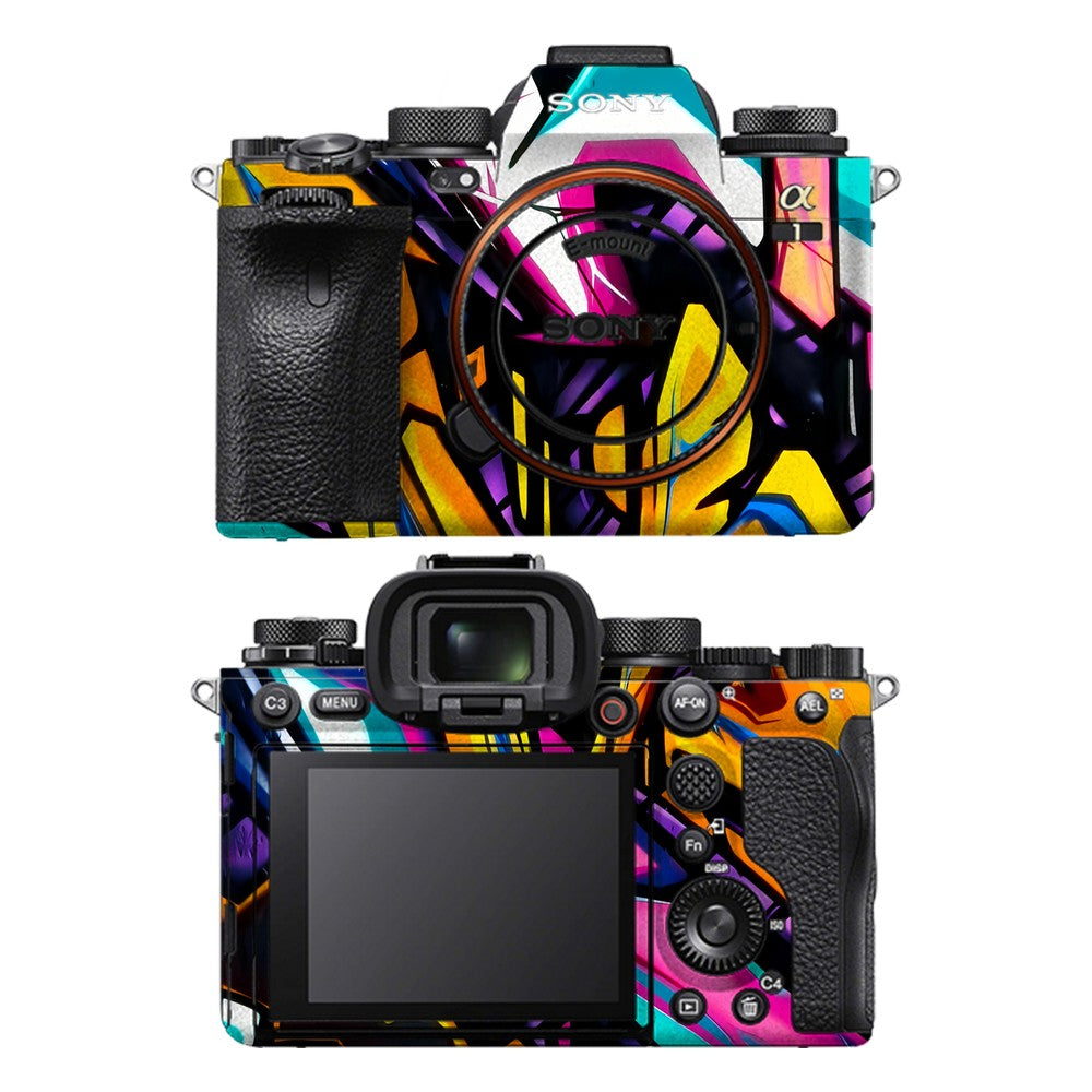 Sony A1 camera skin - Urban Graffiti