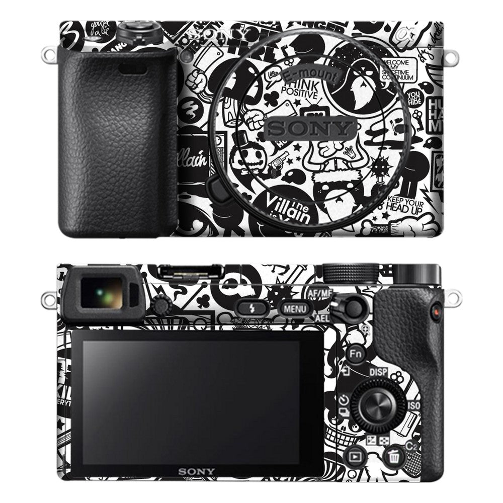 Sony A6400 camera skin - All Your Friends are Zombies