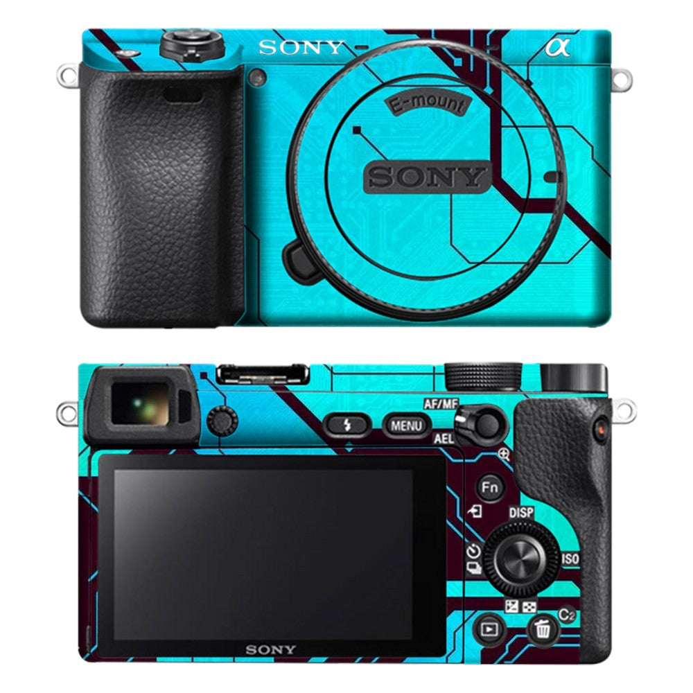 Sony A6400 camera skin - Blue Board