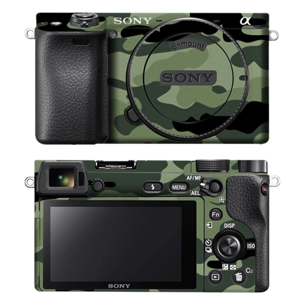 Sony A6400 camera skin - Cammando Camo