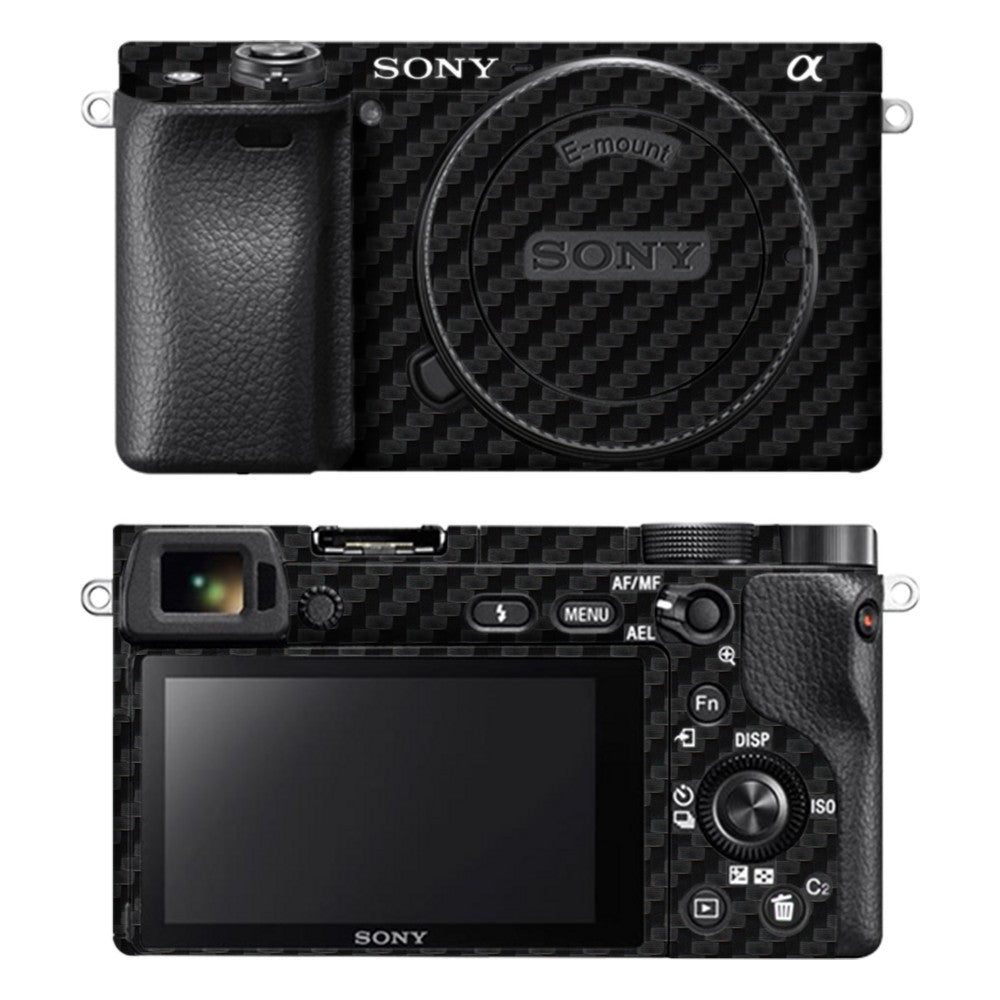 Sony A6400 camera skin - Carbon Black