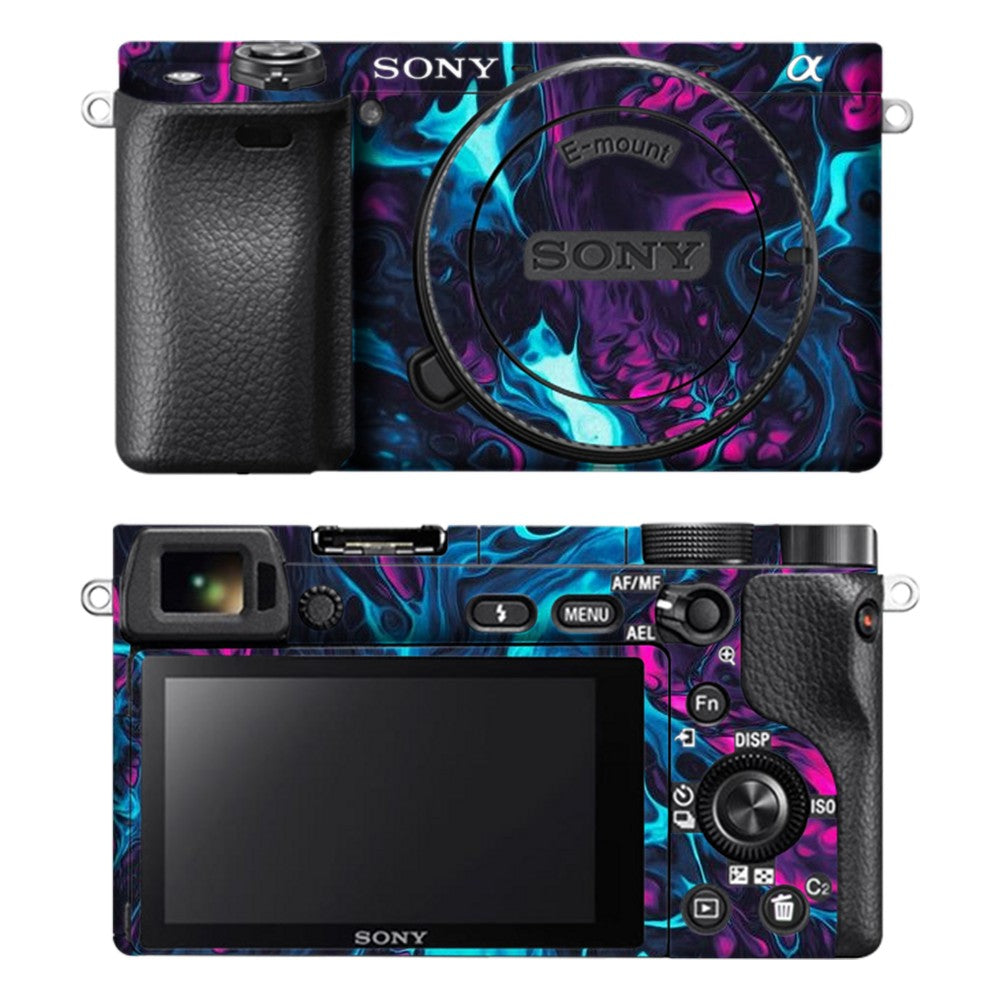 Sony A6400 camera skin - Comic Inferno