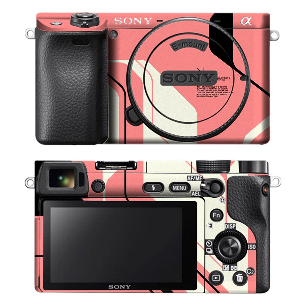 Sony A6400 camera skin - Cyber Pink