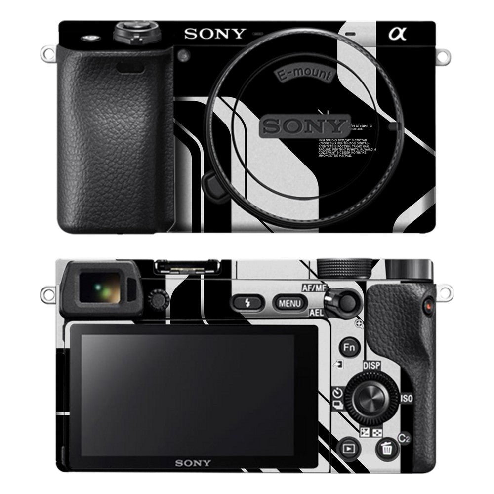 Sony A6400 camera skin - Dead Black
