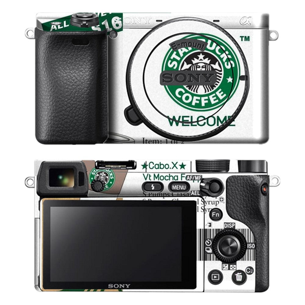 Sony A6400 camera skin - Espresso