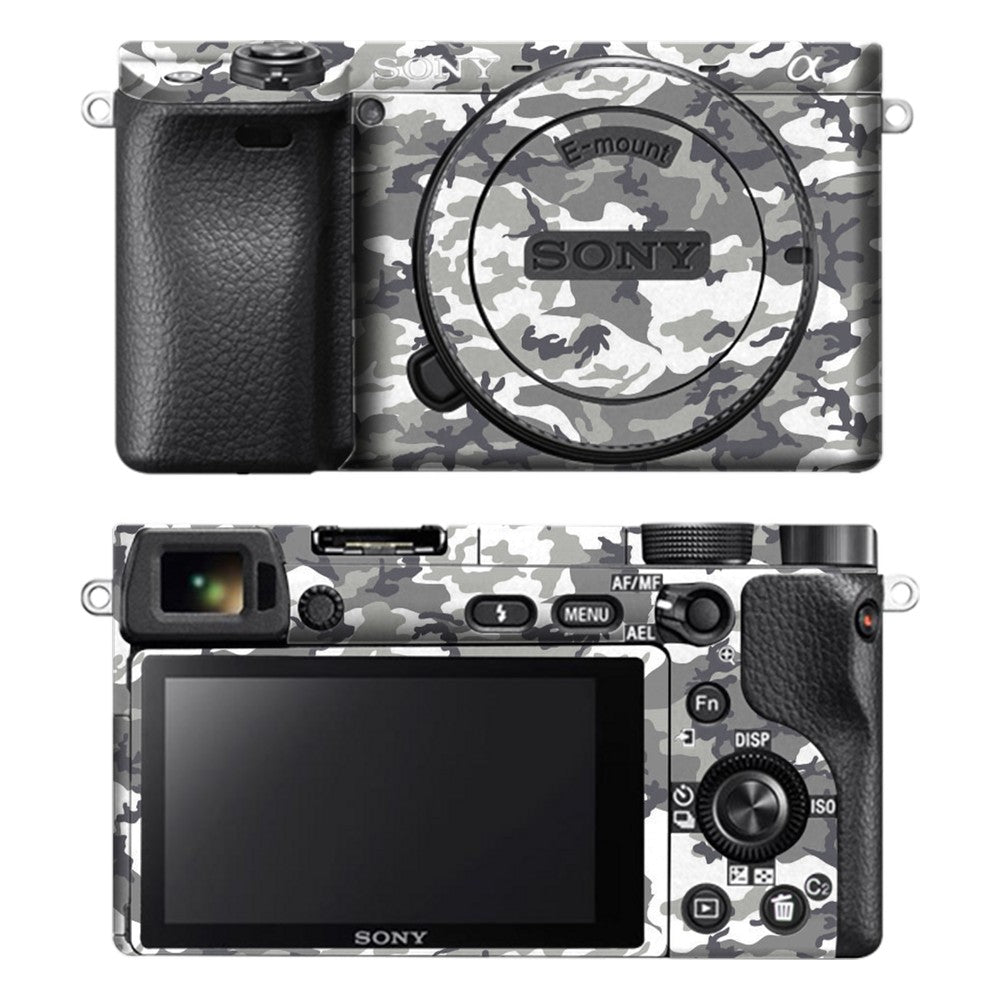 Sony A6400 camera skin - Ghost Camo
