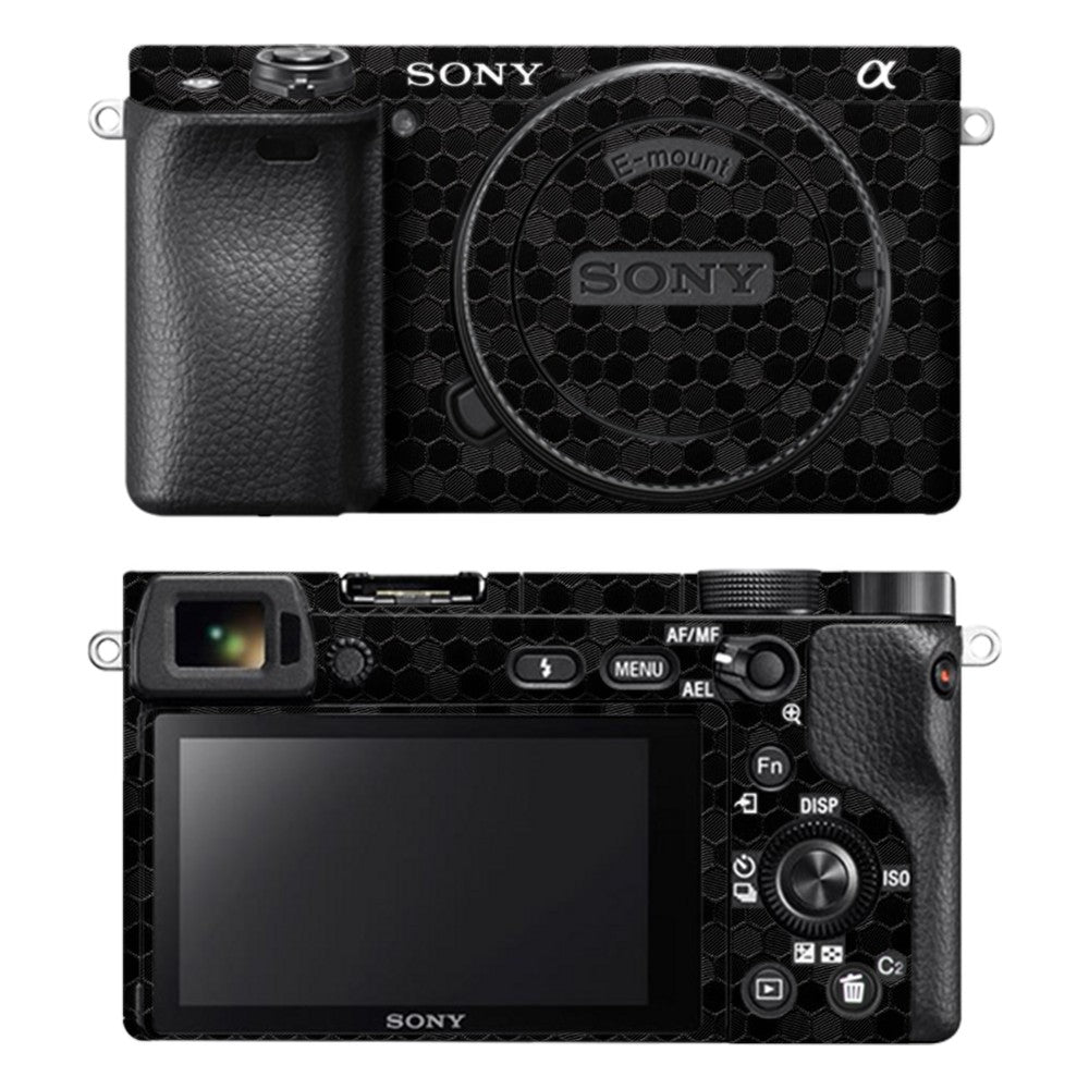 Sony A6400 camera skin - Honeycomb Black