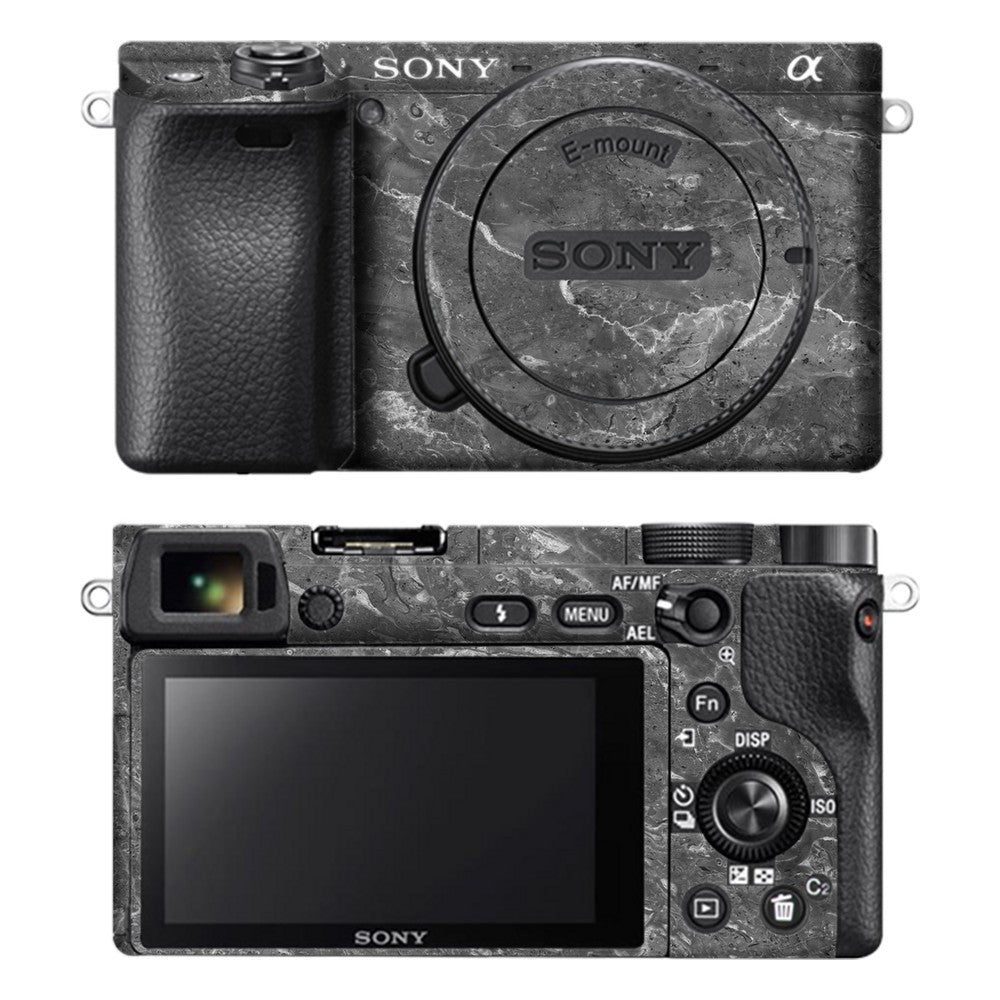 Sony A6400 camera skin - Onyx Marble