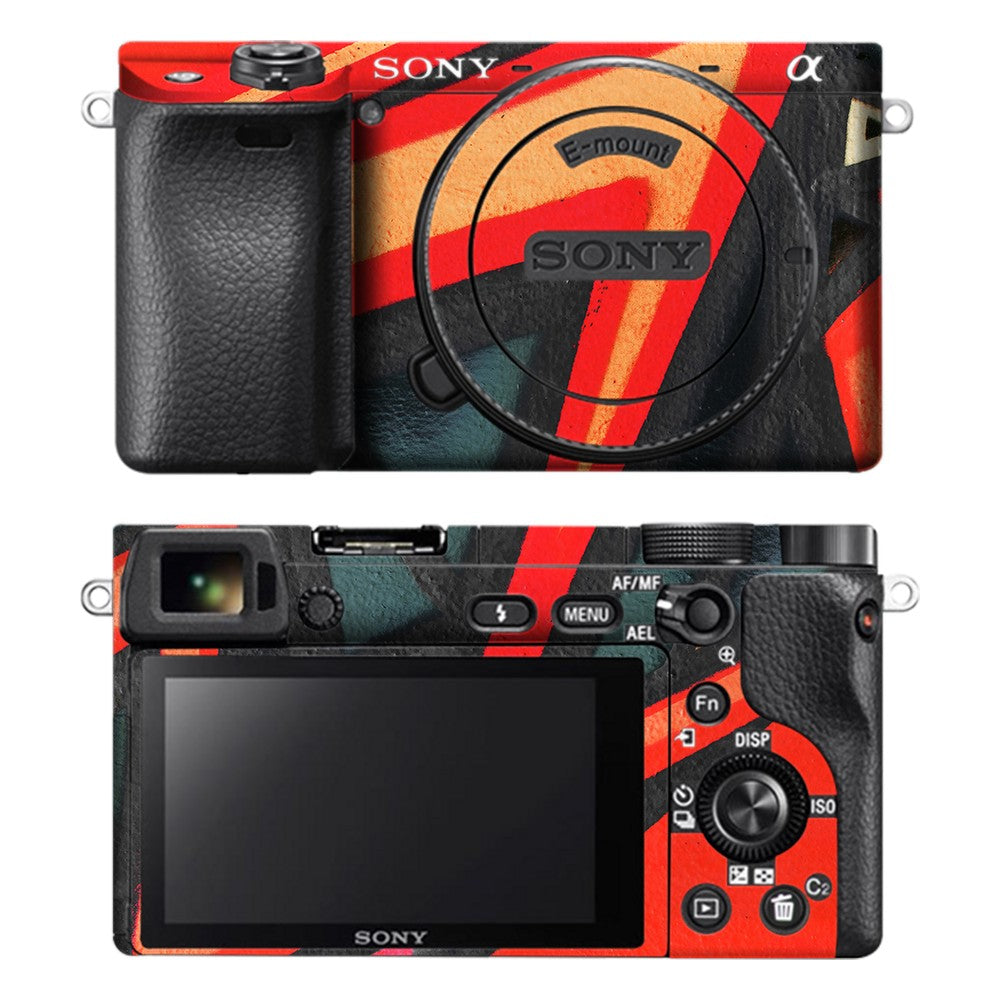 Sony A6400 camera skin - Plasma