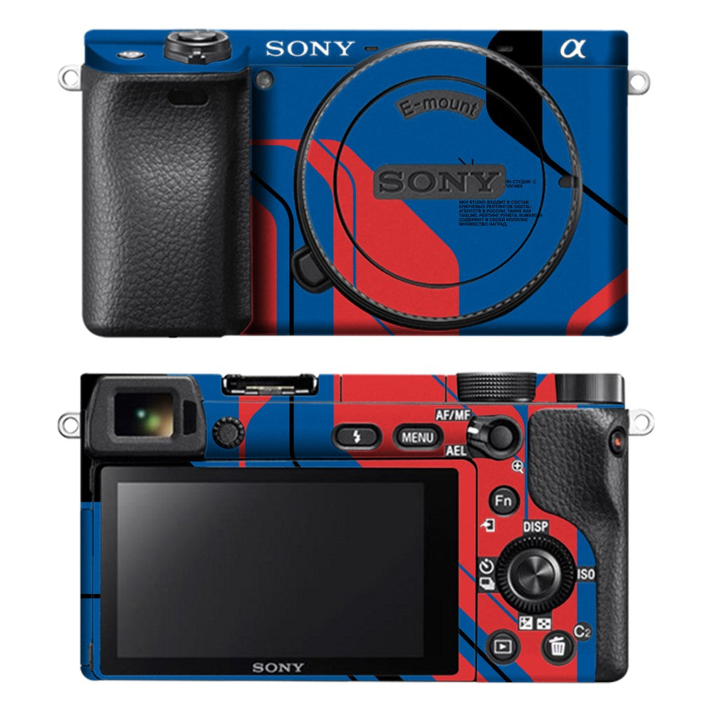 Sony A6400 camera skin - Prime Blue